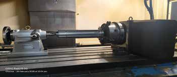 Detron GXA-210 tailstock