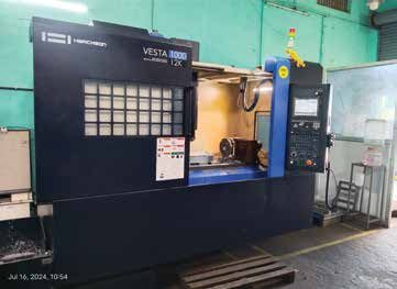 Hwacheon VESTA 1000 vertical machining centre with 4th axis